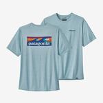 PATAGONIA CAPILENE COOL DAILY GRAPHIC T-SHIRT: BLBY BIG SKY BLUE